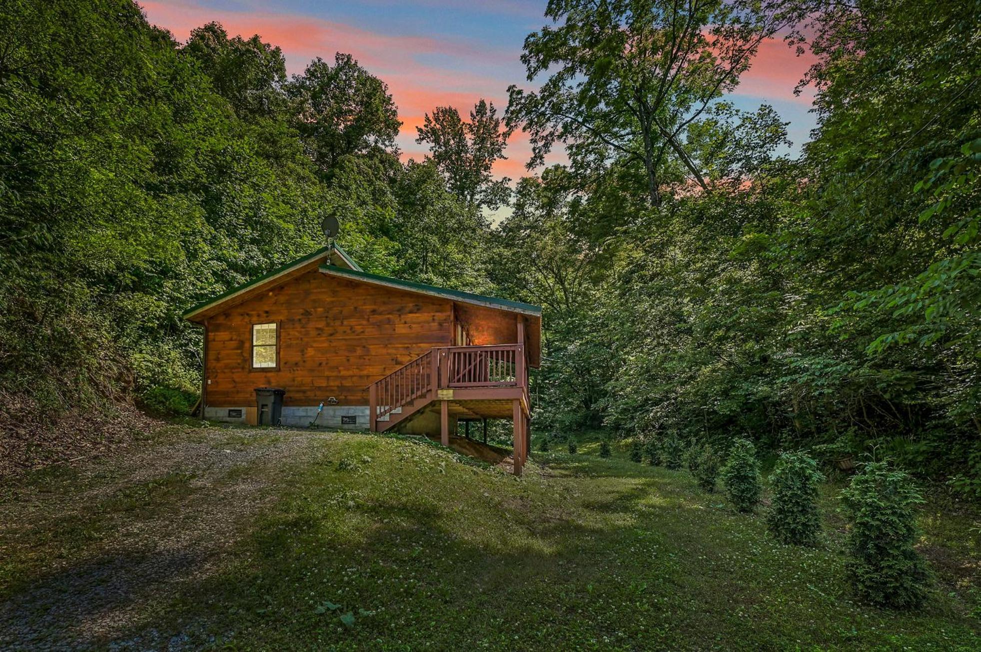 Smoky Mountains Hut Tub Cabin Dog Friendly 세비어빌 외부 사진