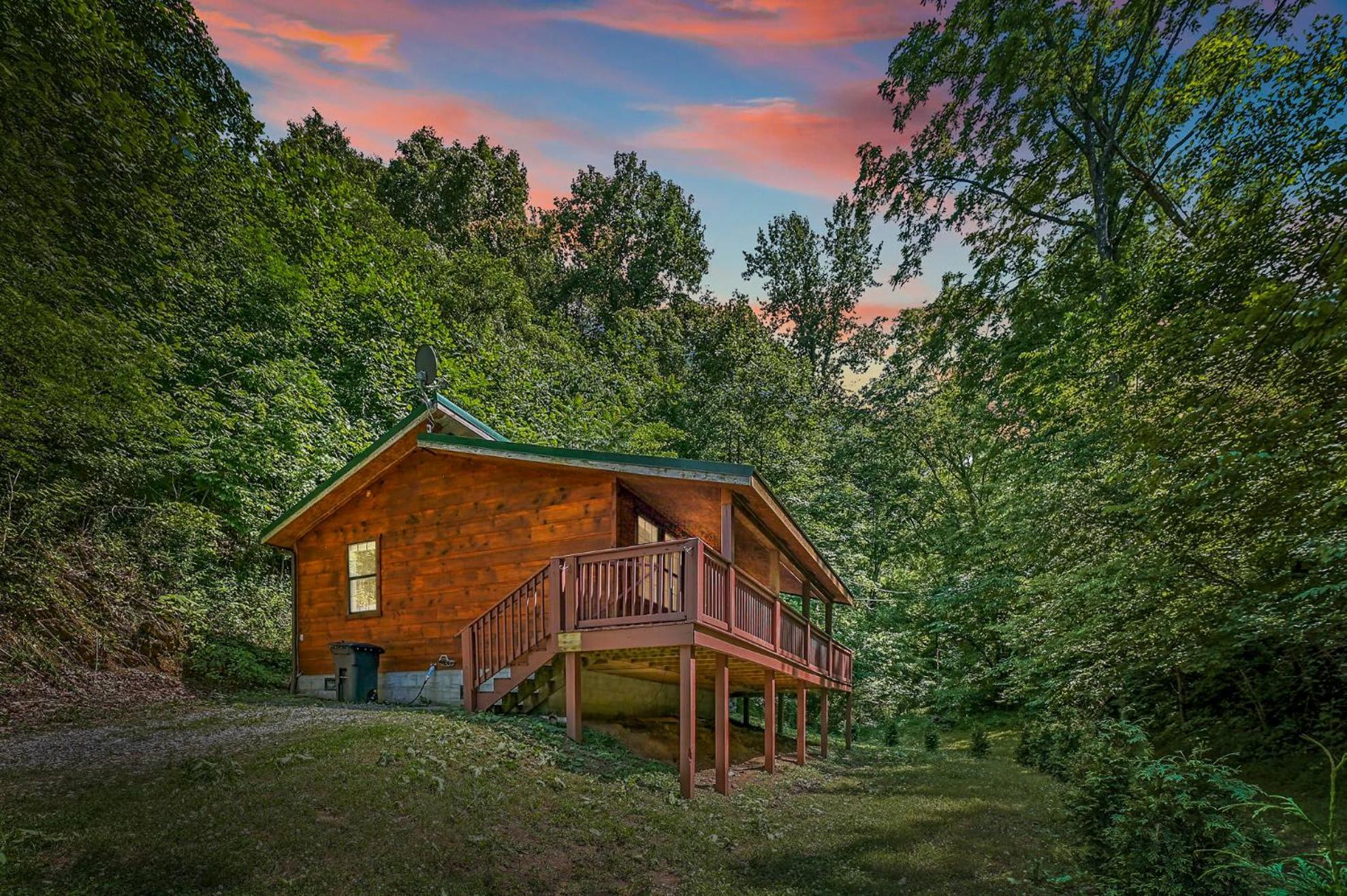 Smoky Mountains Hut Tub Cabin Dog Friendly 세비어빌 외부 사진